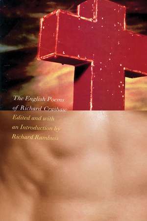 The English Poems of Richard Crashaw de Richard Crashaw