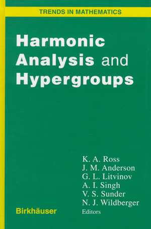 Harmonic Analysis and Hypergroups de Ken Ross