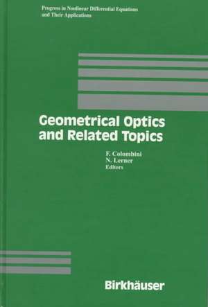 Geometrical Optics and Related Topics de F. Colombini