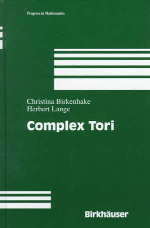 Complex Tori de Herbert Lange