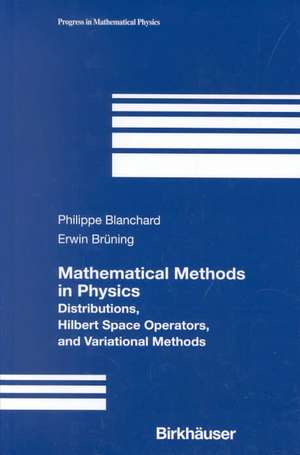 Mathematical Methods in Physics: Distributions, Hilbert Space Operators, and Variational Methods de Philippe Blanchard