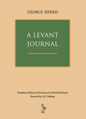 A Levant Journal de George Seferis