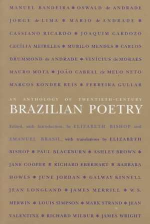 Anthology of Twentieth-Century Brazilian Poetry de Elizabeth Bishop