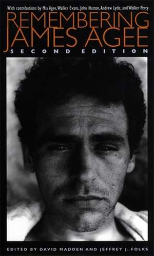 Remembering James Agee de David Madden