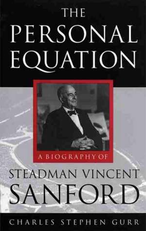 The Personal Equation de Charles Stephen Gurr