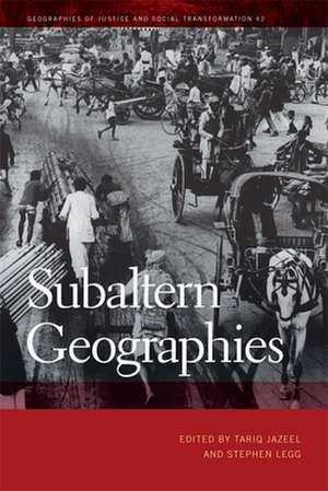 Subaltern Geographies de Tariq Jazeel