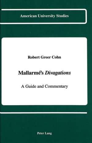 Mallarme's Divagations de Robert Greer Cohn