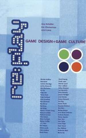 RE: Game Design and Game Culture de Amy Scholder