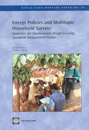 O'Sullivan, K: Energy Policies and Multitopic Household Sur de Douglas F. Barnes