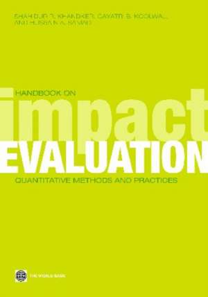 Handbook on Impact Evaluation: Quantitative Methods and Practices de Shahidur R. Khandker