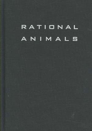 Rational Animals: The Teleological Roots of Intentionality de Mark Okrent