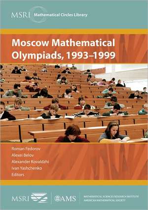 Moscow Mathematical Olympiads, 1993-1999