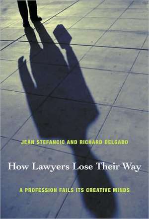 How Lawyers Lose Their Way – A Profession Fails Its Creative Minds de Jean Stefancic