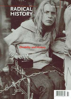 Disability and History de T Meade