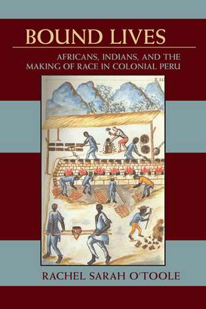 Bound Lives: Africans, Indians, and the Making of Race in Colonial Peru de Rachel Sarah O'Toole