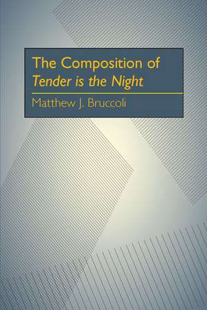 The Composition of Tender Is the Night: Tenement House Reform in New York City, 1890-1917 de Professor Matthew J. Bruccoli