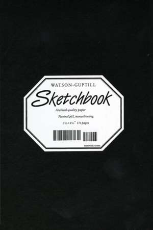Medium Sketchbook (Black) de Watson-Guptill