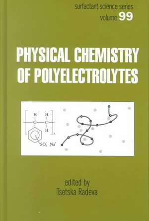 Physical Chemistry of Polyelectrolytes de Tsetska Radeva