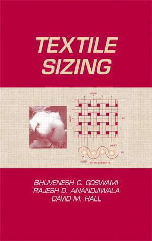 Textile Sizing de Bhuvenesh C. Goswami