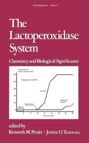 The Lactoperoxidase System: Chemistry and Biological Significance de Kenneth Pruitt