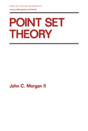 Point Set Theory de Morgan
