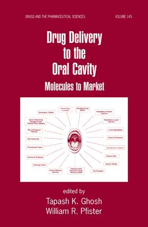 Drug Delivery to the Oral Cavity: Molecules to Market de Tapash K. Ghosh