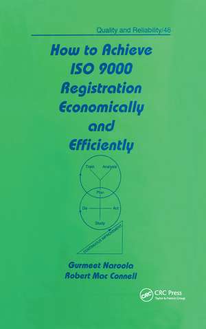 How to Achieve ISO 9000 Registration Economically and Efficiently de Gurmeet Naroola