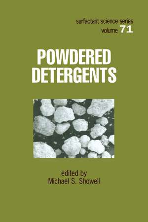 Powdered Detergents de Michael Showell