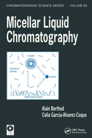 Micellar Liquid Chromatography de Alain Berthod