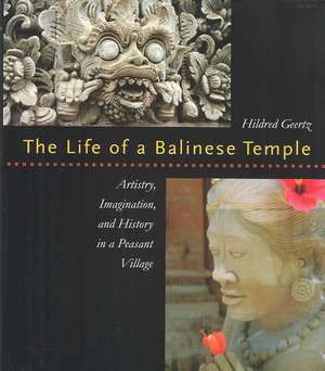 Geertz: Life of a Balinese Templecl de Hildred Geertz