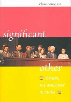 Conceison: Significant Other Stage de Claire Conceison