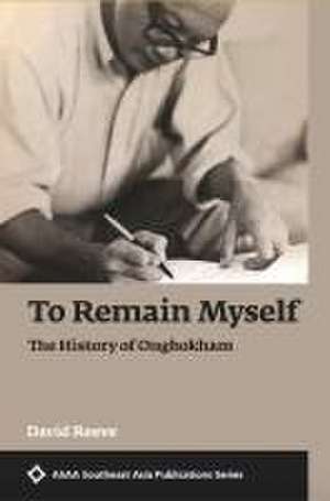 To Remain Myself de David Reeve