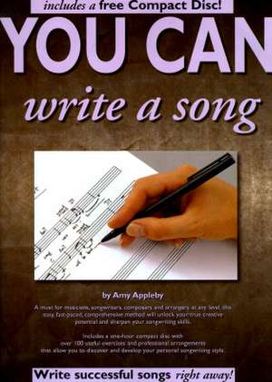 You Can Write a Song de Amy Appleby