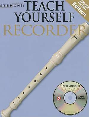 Teach Yourself Recorder [With 2 DVDs] de Amsco Publications