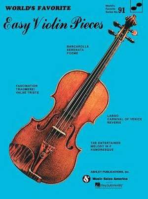 Easy Violin Pieces de Hal Leonard Corp