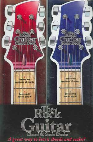 The Rock Guitar Chord and Scale Decks de Hal Leonard Corp