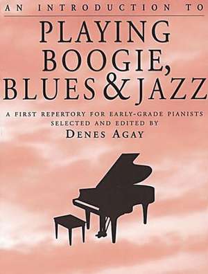 An Introduction to Playing Boogie, Blues and Jazz de Denes Agay