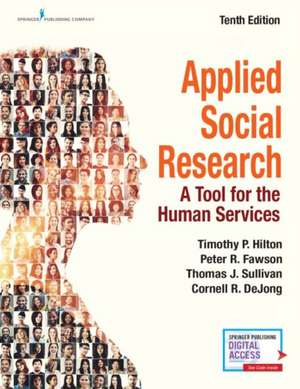 Applied Social Research de Cornell R. Dejong