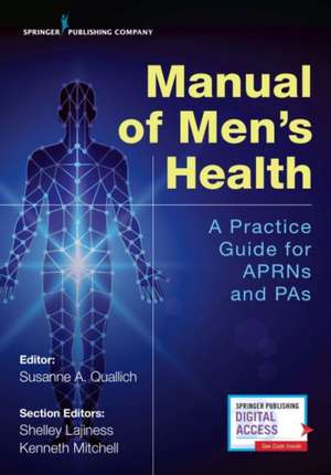 Manual of Men's Health de Susanne A. ANP-BC NP-C Quallich