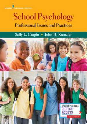 School Psychology de Sally L Grapin