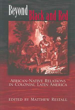 Beyond Black and Red: African-Native Relations in Colonial Latin America de Colin A. Palmer