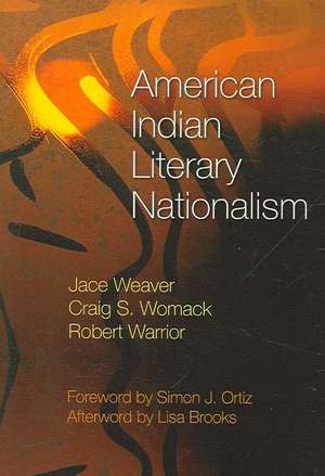 American Indian Literary Nationalism de Jace Weaver