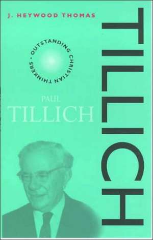 Tillich de J. Heywood Thomas