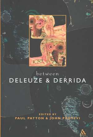 Between Deleuze and Derrida de Paul Patton