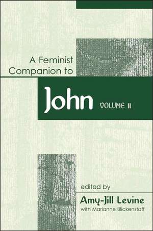 Feminist Companion to John: Volume 2 de Amy-Jill Levine