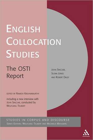 English Collocation Studies: The OSTI Report de Ramesh Krishnamurthy