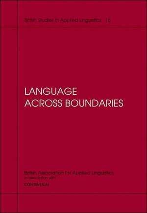 Language Across Boundaries de Anne Ife