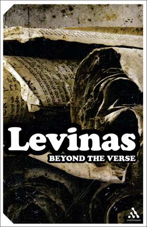 Beyond the Verse: Talmudic Readings and Lectures de Emmanuel Levinas