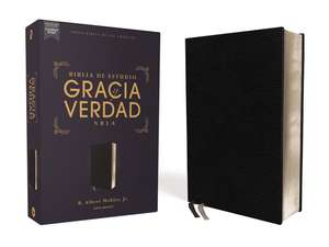 NBLA Biblia de Estudio Gracia y Verdad, Piel Fabricada, Negro, Interior a dos colores de R. Albert Mohler, Jr.