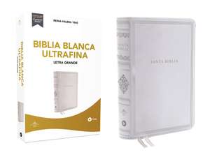 Biblia Reina-Valera 1960, Biblia Blanca, Ultrafina, Letra grande. Bodas, bautismo, presentación/dedicación y cumpleaños de Vida